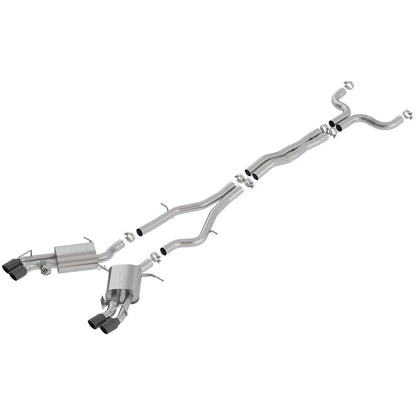 Borla Cat-Back Exhaust System - S-Type | 2016-2019 Cadillac CTS V Automatic 6.2L (140754BC)