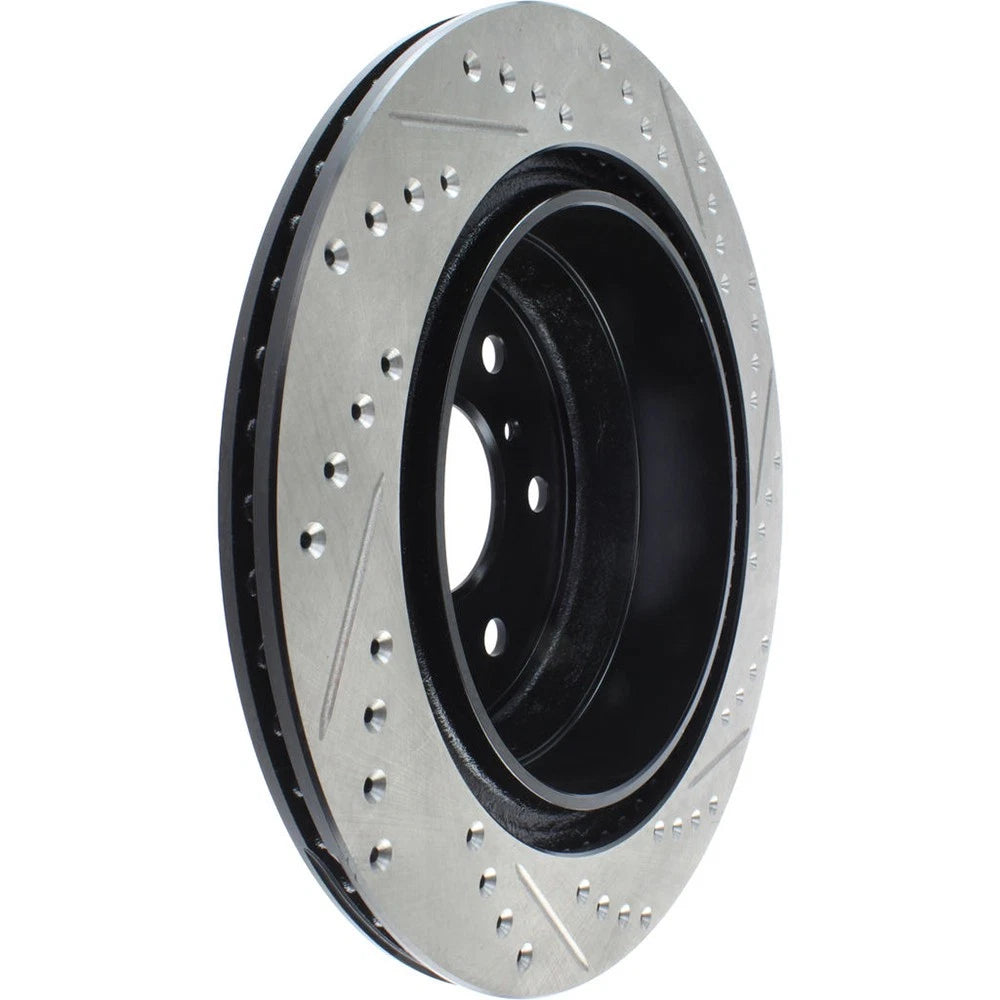 StopTech 127.66065R Rear Right Drilled Disc Brake Rotor for 07-20 Escalade Tahoe