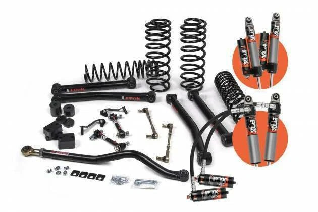 JKS 18-21 Jeep JL J-Konnect 3in 2Dr w/Fox 2.5 Performance Elite Series Shocks STD Rate Coils