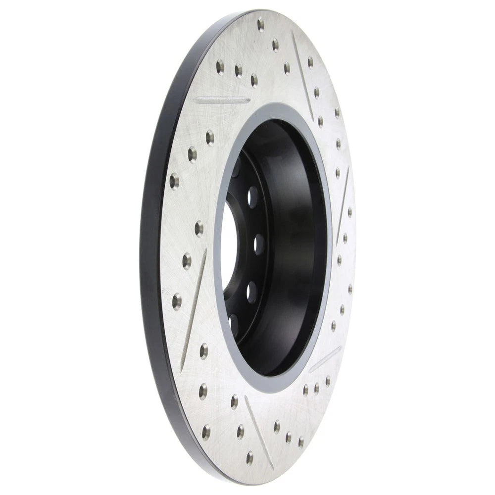 StopTech Slotted & Drilled Brake Rotor - RR | 2010-2014 Volkswagen Golf GTI (127.33099R)