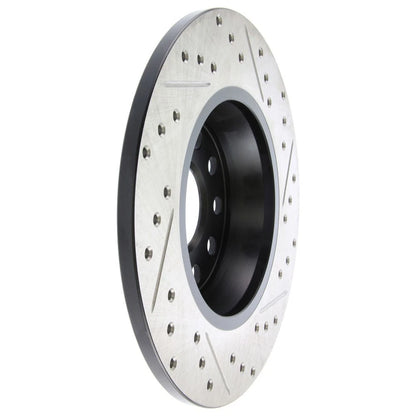 StopTech Slotted & Drilled Brake Rotor - RR | 2010-2014 Volkswagen Golf GTI (127.33099R)