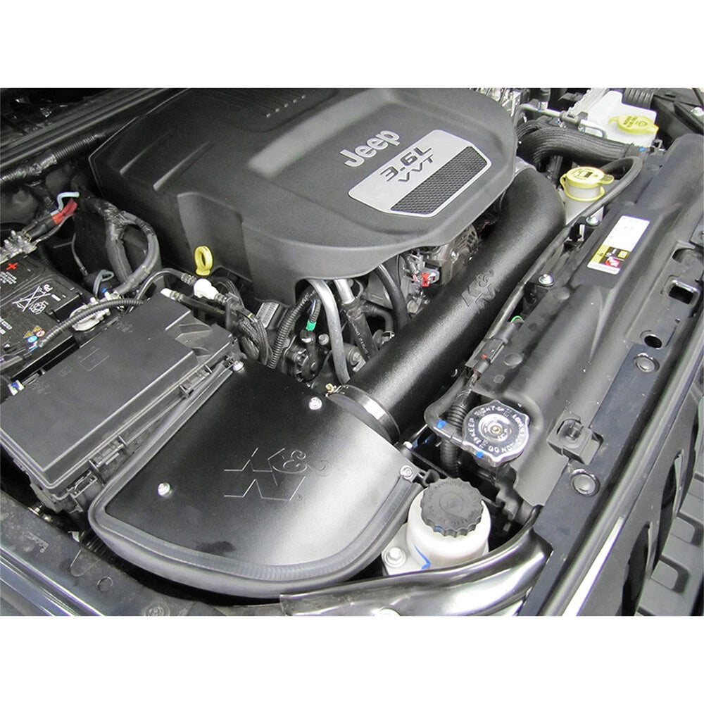 K&N AirCharger Performance Intake Kit | Jeep Wrangler 3.6L-V6 (63-1566)
