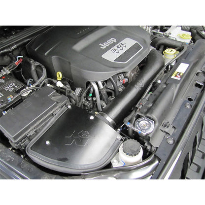 K&N AirCharger Performance Intake Kit | Jeep Wrangler 3.6L-V6 (63-1566)