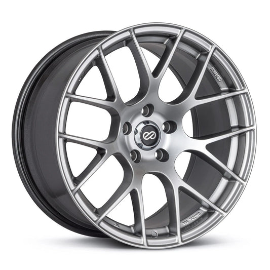 Enkei Raijin Hyper Silver | 18x9.5" +45mm | 5x100mm Wheel