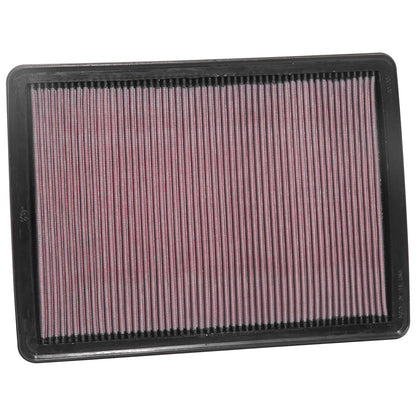 K&N 33-3077 High Flow Performance Air Filter for 16-22 Hyundai Ioniq / Niro 1.6L