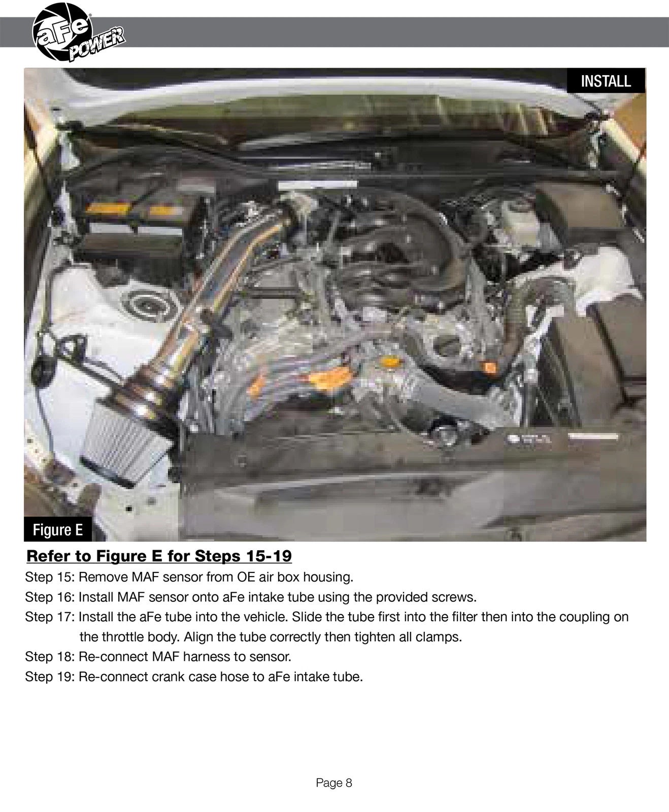 aFe Takeda Stage-2 Pro 5R Cold Air Intake | Lexus RC 350 3.5L (15-17) (TR-2015B-1R)