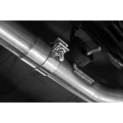 MBRP 3in Cat-Back Exhaust 2.5in Dual Split Rear w/ Burnt End Tips | Honda Civic SI (22-24) (S49033BE)