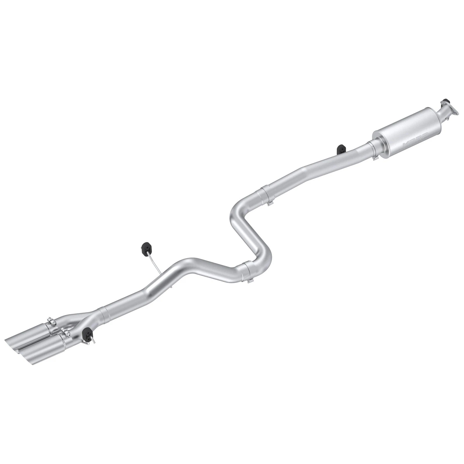 MBRP 3in D&S Aluminum Cat-Back Exhaust | Ford Fiesta ST 14-19 (S4202AL)