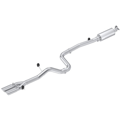 MBRP 3in D&S Aluminum Cat-Back Exhaust | Ford Fiesta ST 14-19 (S4202AL)