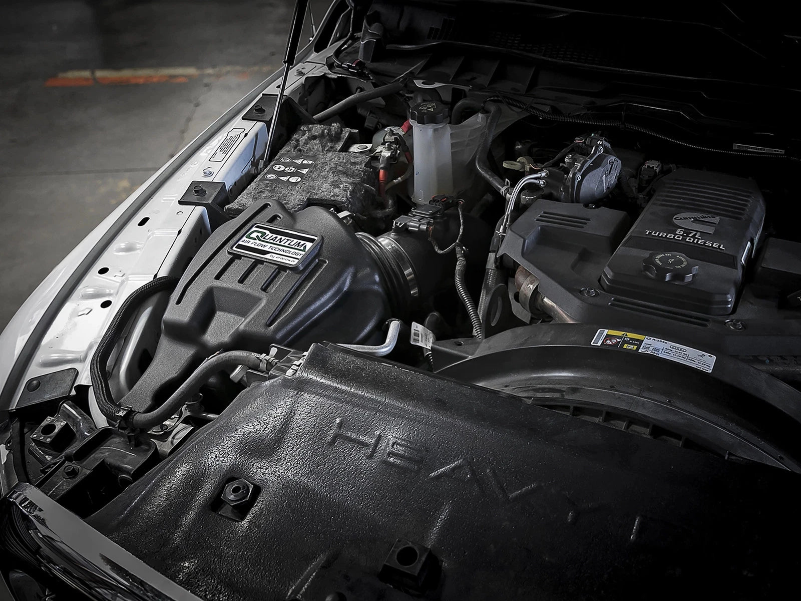 aFe Quantum Pro DRY S Cold Air Intake | Dodge Cummins L6-6.7L (13-18) (53-10002D)