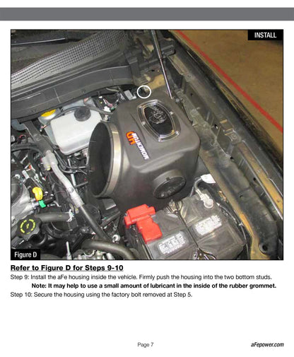 aFe Momentum HD Pro 10R Intake System | Nissan Titan XD V8-5.0L (16) (50-76105)