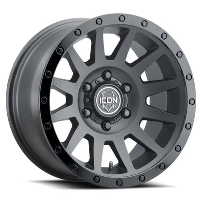 ICON 2018905560DB Compression 18x9 5x150 25mm Offset for 2008-21 Toyota Sequoia
