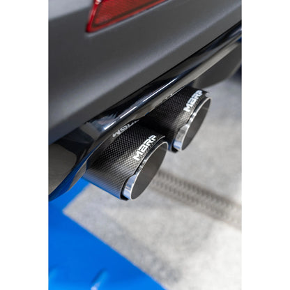 MBRP 2.5in Dual Rear Exit Axle Back w/ Quad CF Tips | Explorer ST 20-21 (S52033CF)