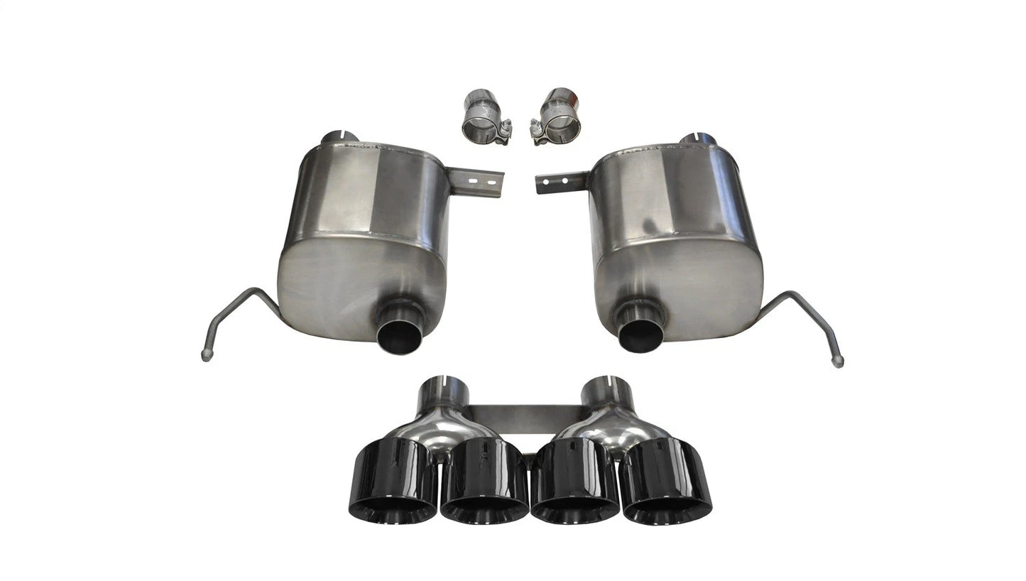Corsa Sport 2.75in Valve-Back Dual Rear Exit Exhaust | Corvette C7 (14-19) (14764BLK)