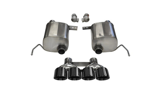 Corsa Sport 2.75in Valve-Back Dual Rear Exit Exhaust | Corvette C7 (14-19) (14764BLK)