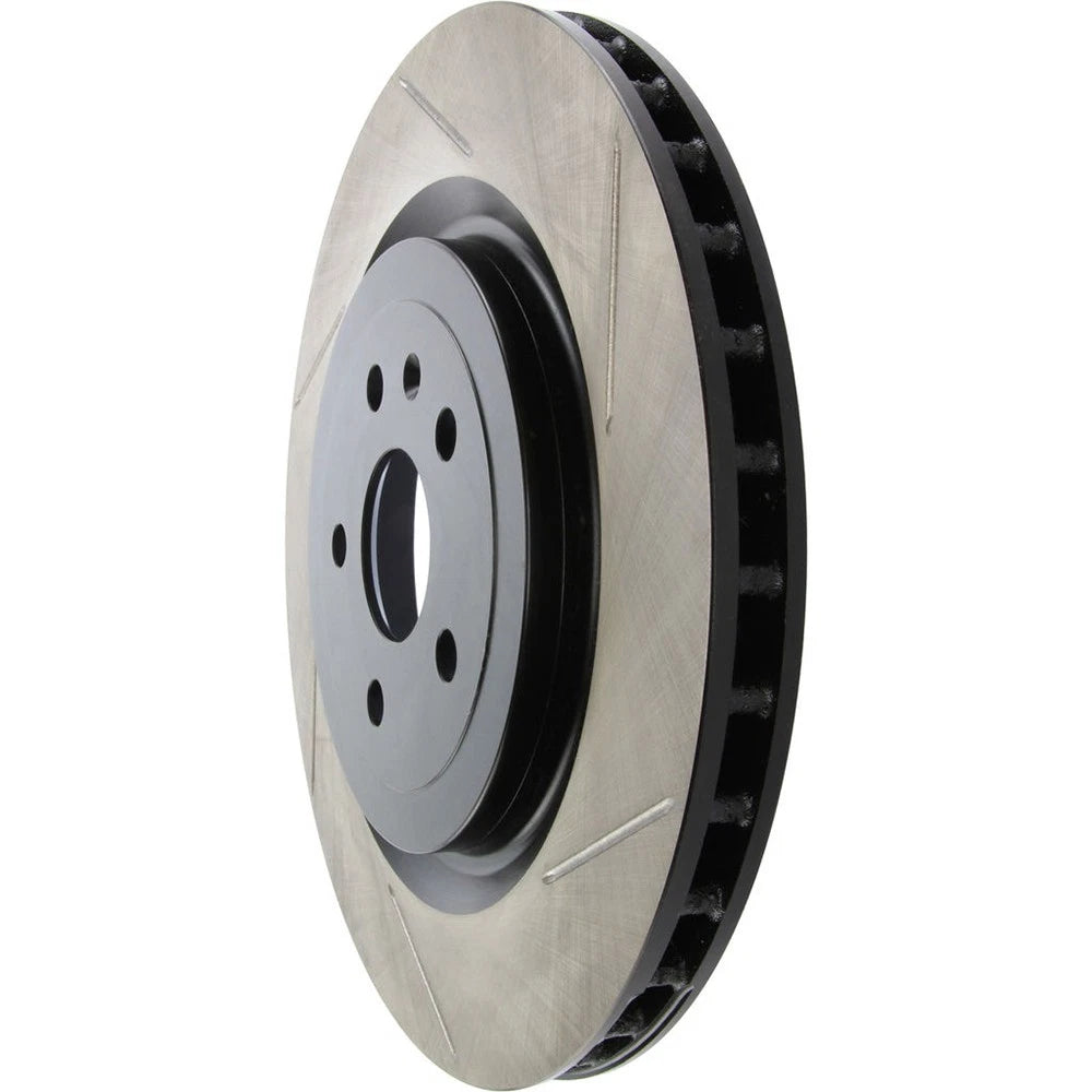 Stoptech Power Slot Rear Left Slotted Brake Rotor | 2010 Chevrolet Camaro SS (126.62119SL)