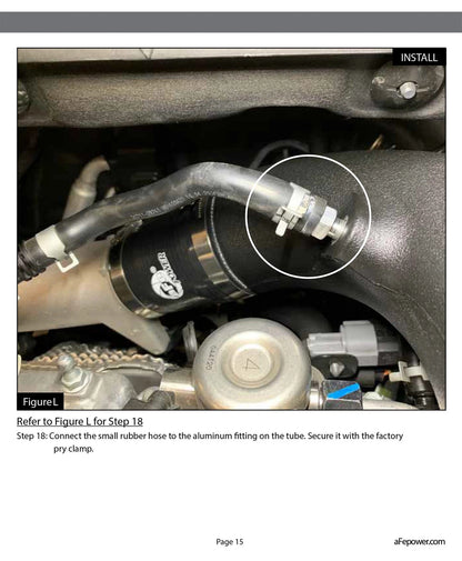 aFe Takeda Momentum Cold Air Intake w/ Pro DRY S Filter | Hyundai Elantra Sport L4 1.6T (17-20) (56-70005D)