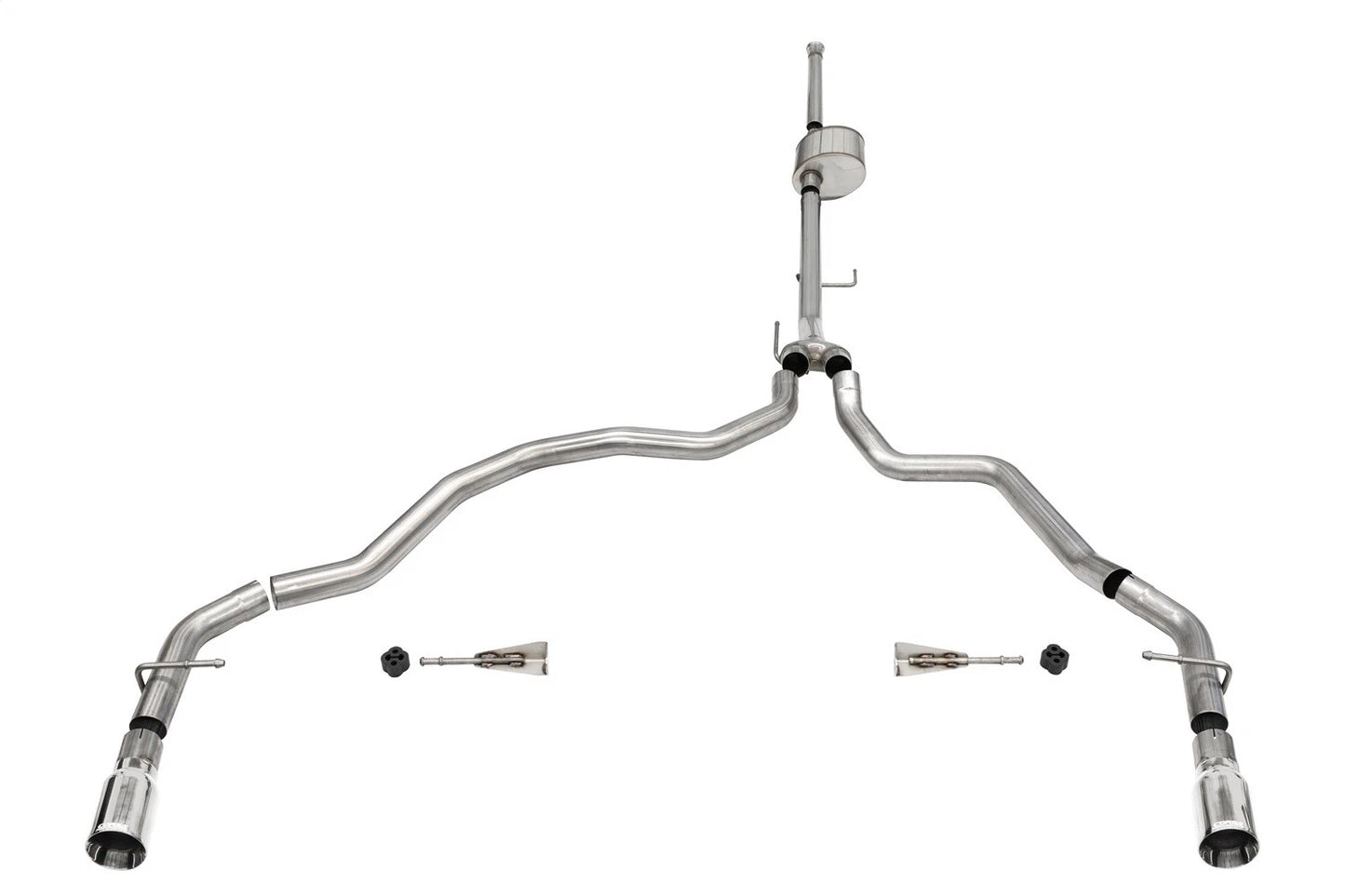 CORSA Xtreme, Sport 3.0 in Cat-Back | F-150 2021-23 5.0L V8 (21161BLK)