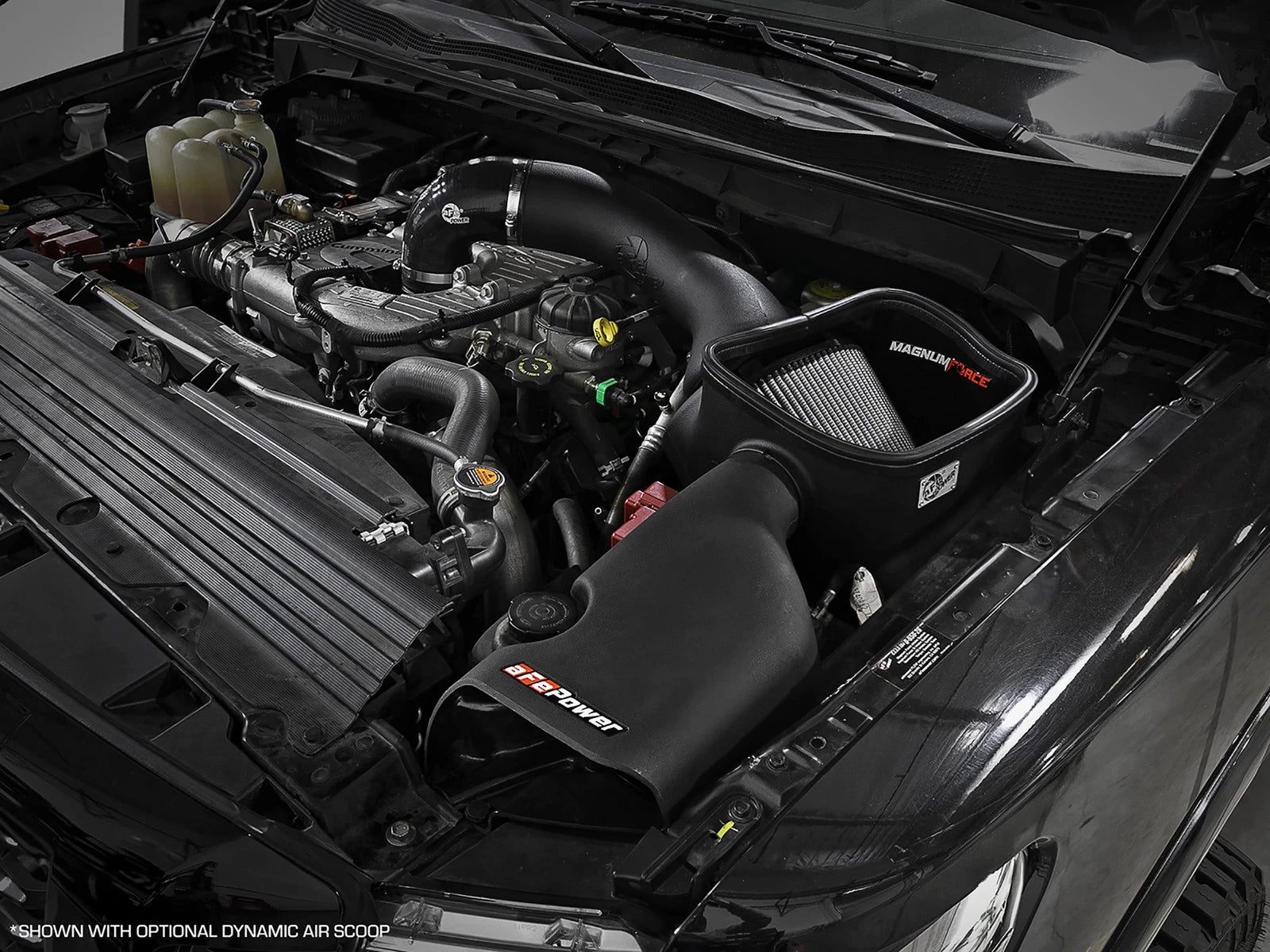 aFe Magnum FORCE Stage-2 Cold Air Intake w/ Pro DRY S | Nissan Titan XD 16-19 V8-5.0L (54-13026D)