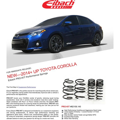 Eibach Pro-Kit | 2014-2020 Toyota Corolla (82108.140)