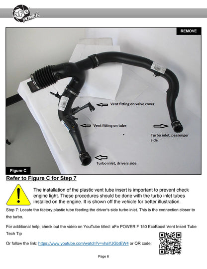 aFe Rapid Induction Pro 5R Cold Air Intake | Ford F-150 Raptor V6 3.5L (21-22) (52-10015R)