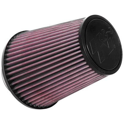 K&N RU-4700 Universal Round Tapered Performance Washable Air Filter for Intake