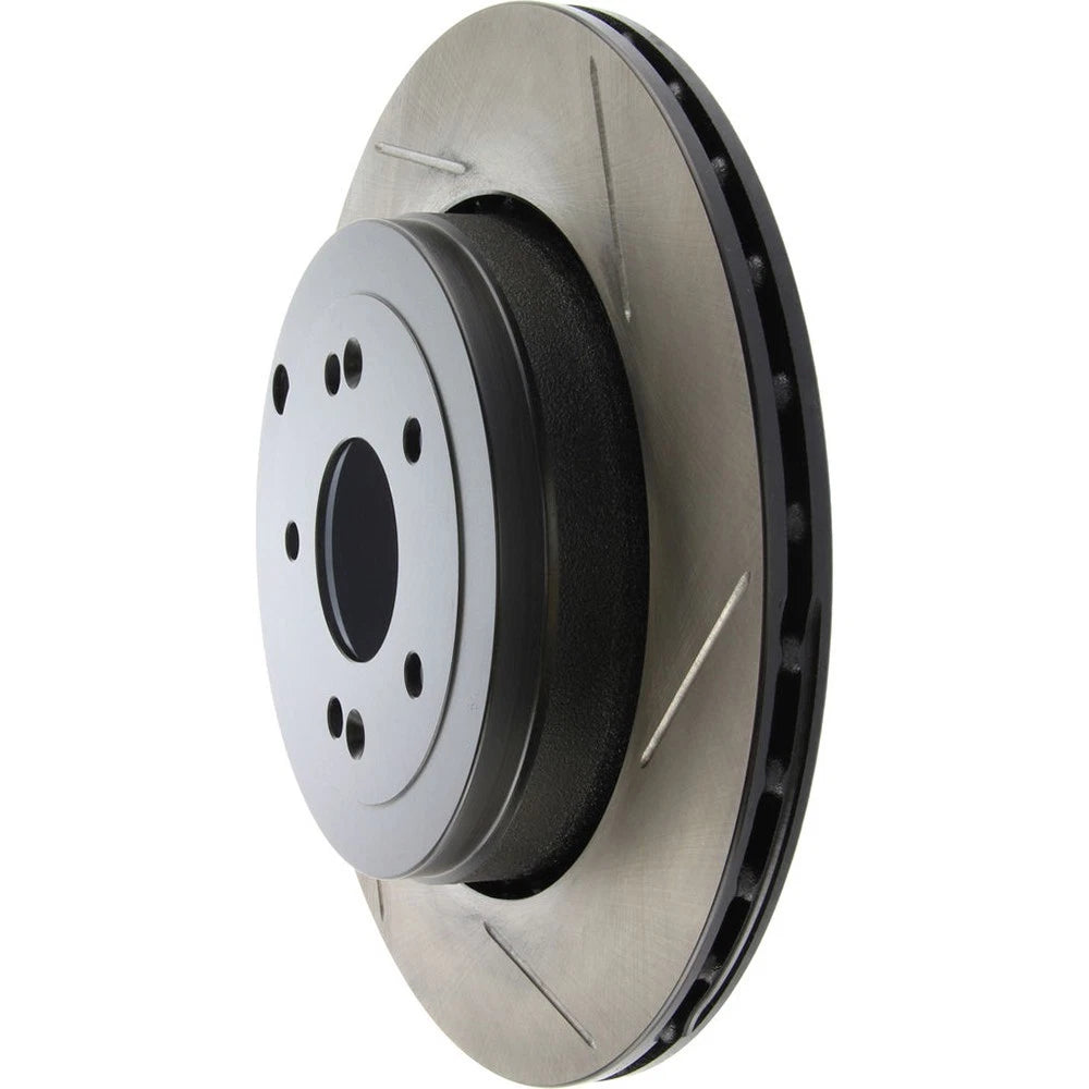 Stoptech Power Slot Rear Slotted Brake Rotor | 2010 Hyundai Genesis Coupe Track (126.51035SL)