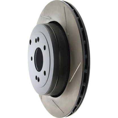Stoptech Power Slot Rear Slotted Brake Rotor | 2010 Hyundai Genesis Coupe Track (126.51035SL)