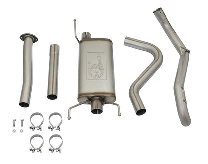 aFe 2.5in 409SS Cat-Back Exhaust Hi-Tuck | Toyota Tacoma V6-3.5L (16) (49-46034)
