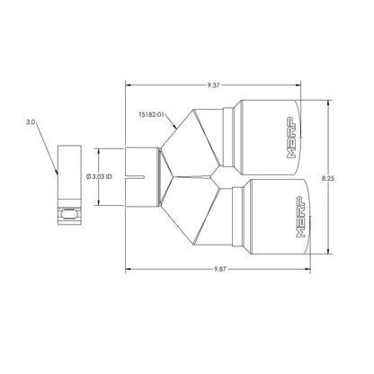 MBRP Single Wall Angle Cut Dual 4-Inch Outlet | Universal (T5182)