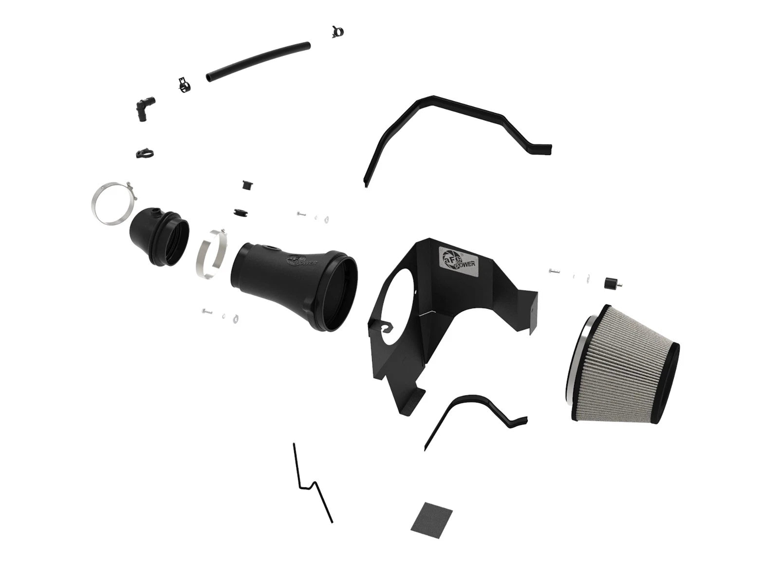 aFe Magnum FORCE Stage-2XP Cold Air Intake System w/ Pro DRY S Filter Media Black | (54-12852D)