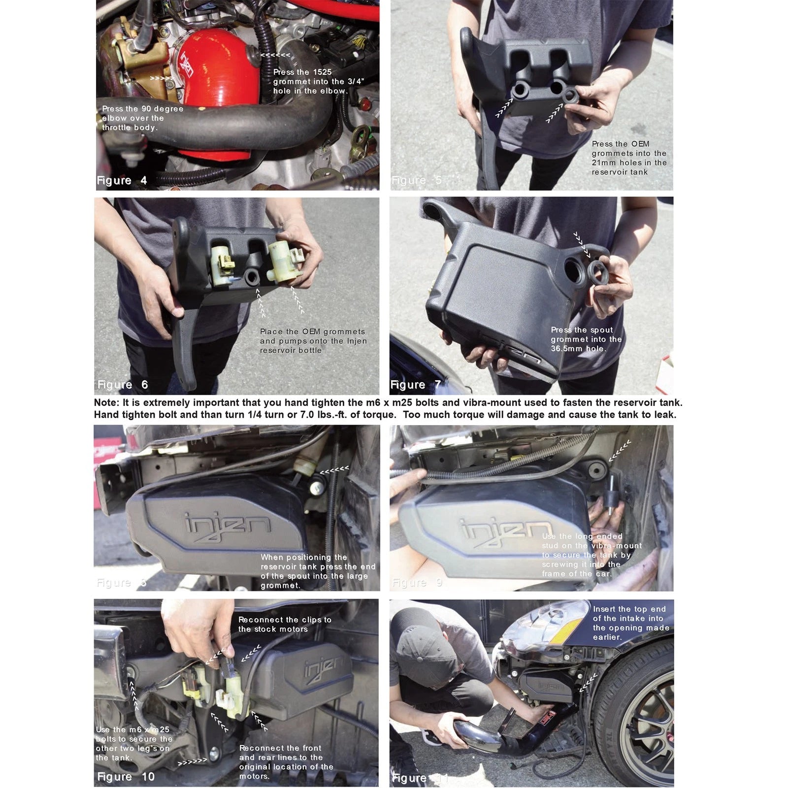 Injen Black CAI w/ Wiper Fluid | Acura RSX (02-06) (SP1470BLK)