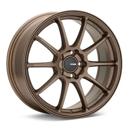 (set of 4) Enkei Triumph Matte Bronze | 17x8" +40mm | 5x114.3mm Wheels