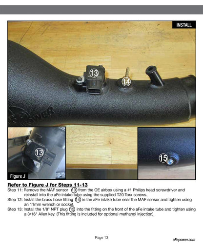 aFe Momentum GT Pro 5R Cold Air Intake w/ Magnuson s/c | Toyota 4Runner V6 4.0L 2010-18 (54-76013)