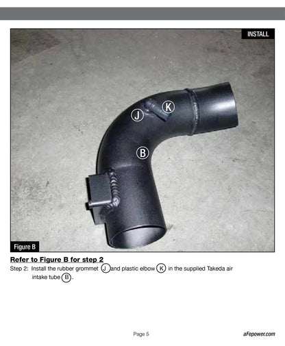 aFe Takeda Stage-2 Cold Air Intake | Mitsubishi Lancer GTS 2.4L (09-11) (TR-4203P)