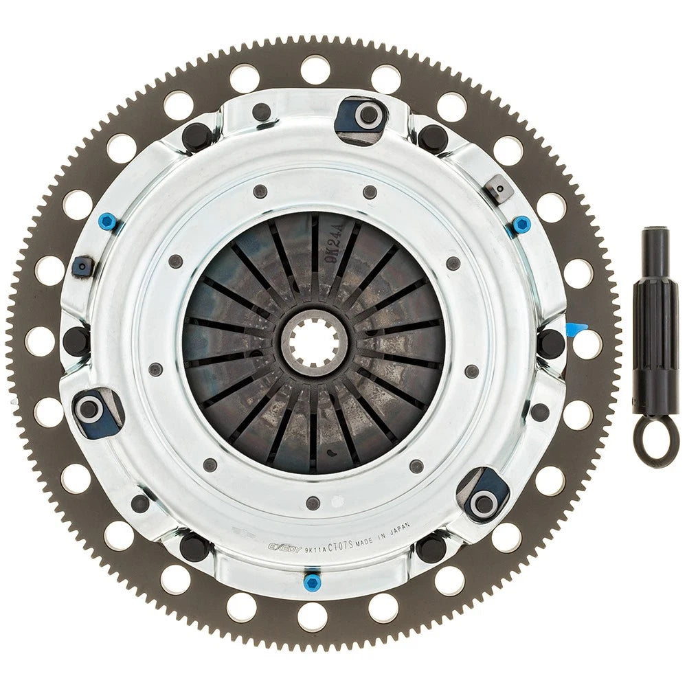 Exedy ET05SRFB Hyper Twin Organic Clutch and Flywheel Kit for 96-10 Mustang 4.6L