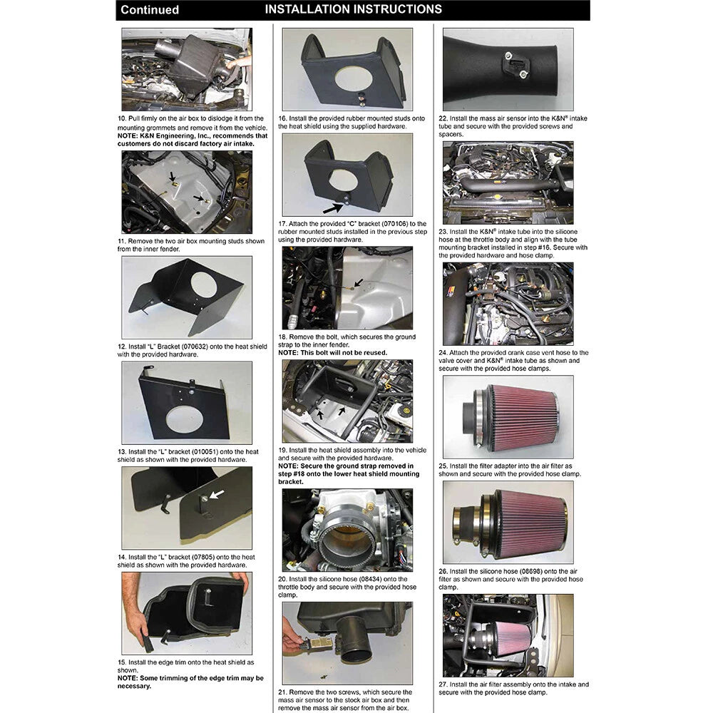 K&N 08-09 Nissan Pathfinder/Xterra/Frontier V6-4.0L AirCharger Performance Intake | Nissan Pathfinder / Xterra / Frontier (63-6014)