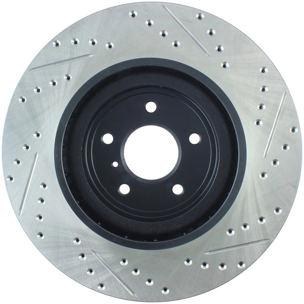 StopTech Drilled & Slotted Sport Rotor - Front Right | Multiple Fitments (127.42100R)