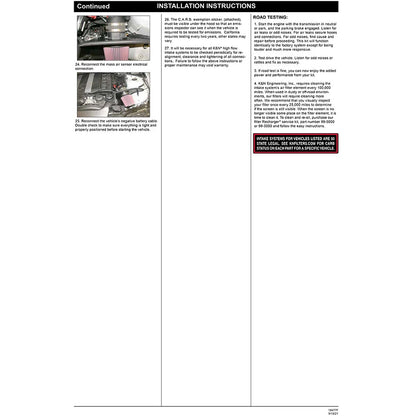 K&N Engineering Performance Intake Kit: BMW 330 L6-3.0L E46 2000 - 2005