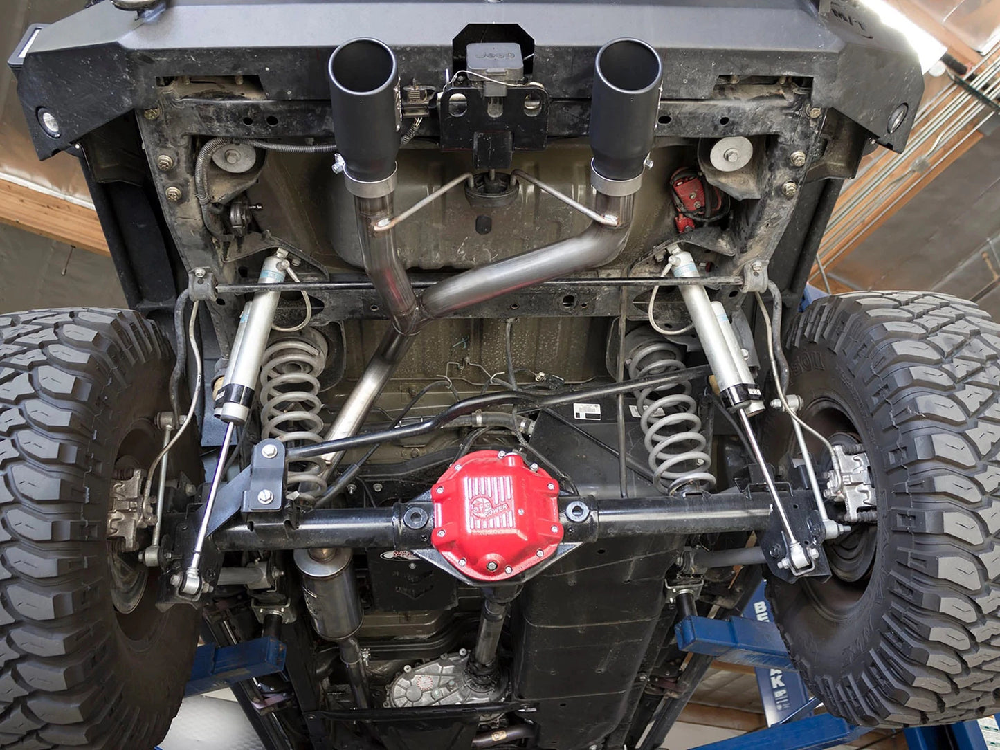 aFe Rebel 2.5in 409 SS D&S Cat-Back Exhaust Jeep Wrangler 3.6/3.8L (07-15) (49-48056-B)