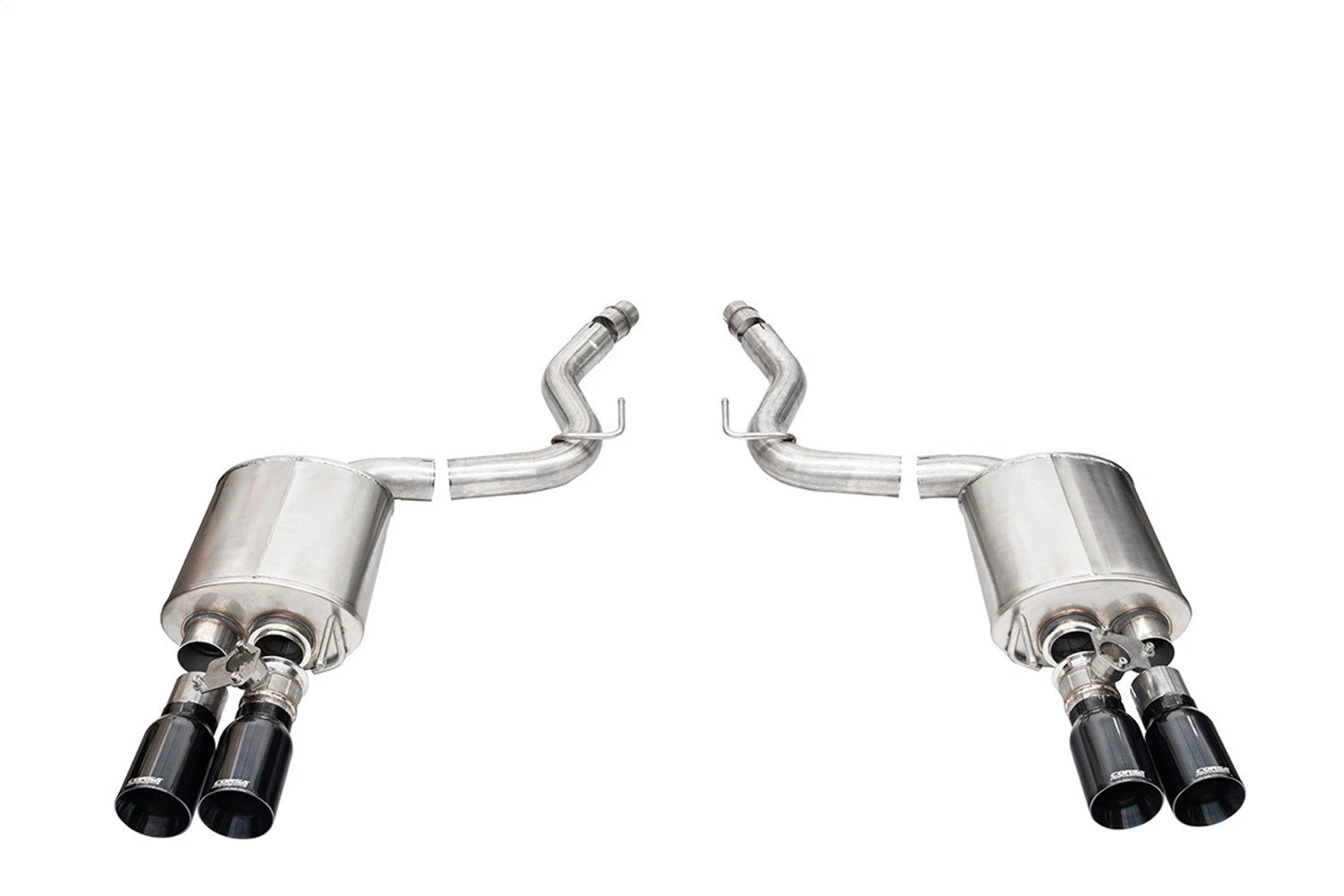 CORSA Sport Valved / 3.0 in Axle-Back 4.0 in Straight Tips | 2024 Mustang GT Coupe (21262)