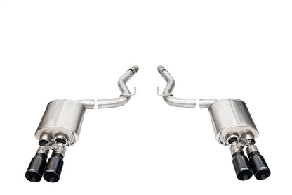 CORSA Sport Valved / 3.0 in Axle-Back 4.0 in Straight Tips | 2024 Mustang GT Coupe (21262)