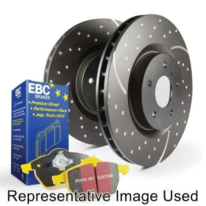 EBC S5KR1421 Rear Disc Brake Pad & Rotor Kit For Chrysler 300 2005-2018 NEW