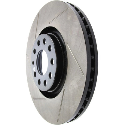 StopTech 126.33096SR Front Right Slotted Brake Rotor for 2001-09 A4 / 1998-04 A6
