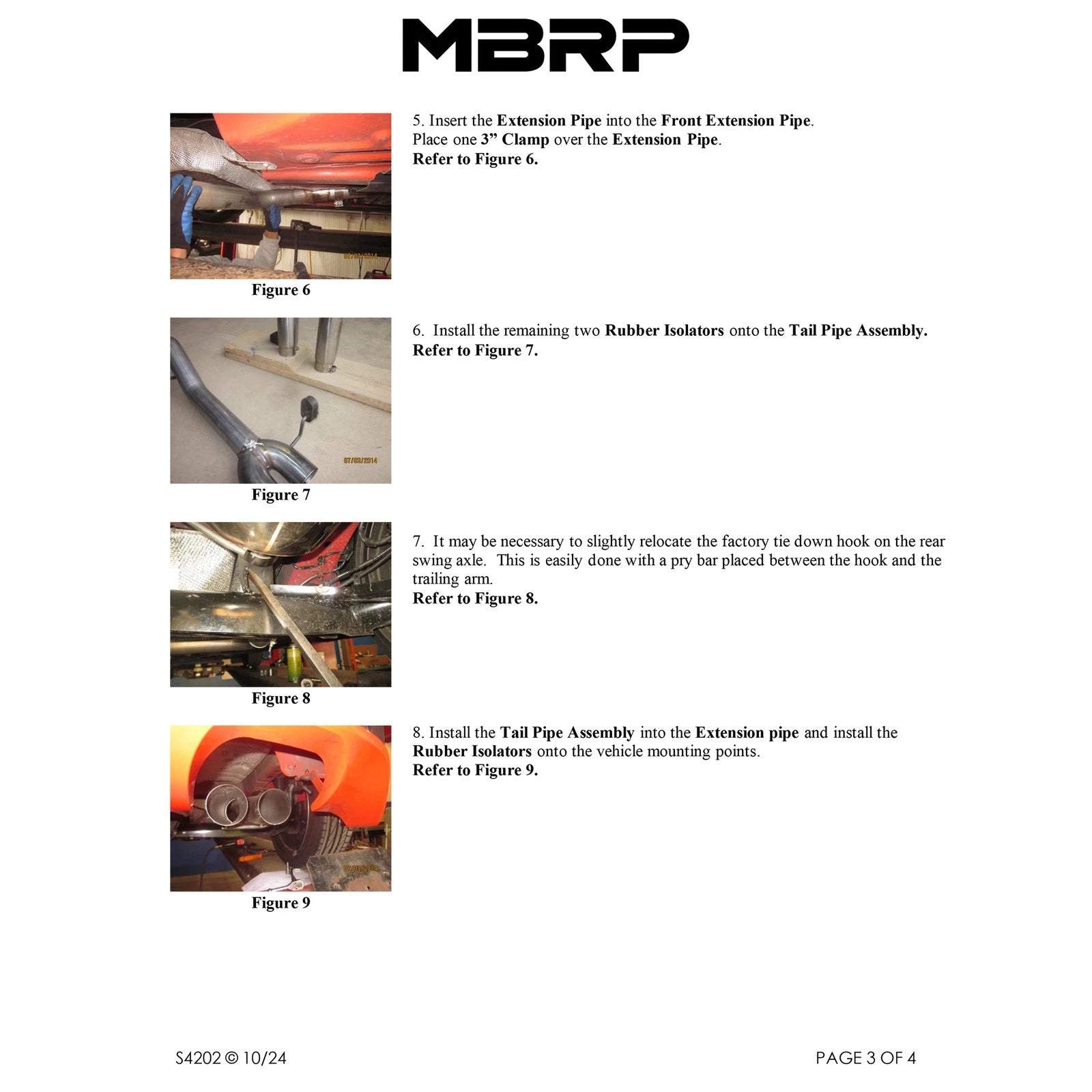 MBRP 3in D&S Aluminum Cat-Back Exhaust | Ford Fiesta ST 14-19 (S4202AL)