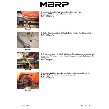 MBRP 3in D&S Aluminum Cat-Back Exhaust | Ford Fiesta ST 14-19 (S4202AL)