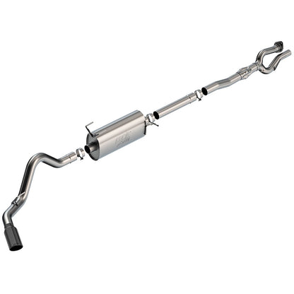 Borla 141015BC ATAK Stainless Cat Back Exhaust for 2020-25 F-250 F-350 7.3L 6.8L