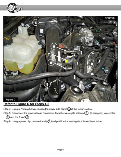 aFe Momentum GT Pro Dry S Cold Air Intake | Ford Explorer ST V6-3.0L TT (20-21) (50-70076D)
