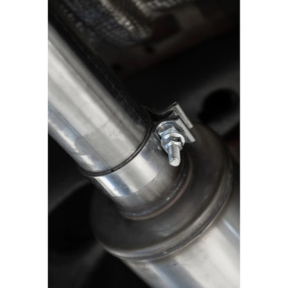 MBRP Black-Coated Alum. Steel 3in Cat-Back | GM 1500 Silverado/Sierra 2019-2024 (S5019BLK)