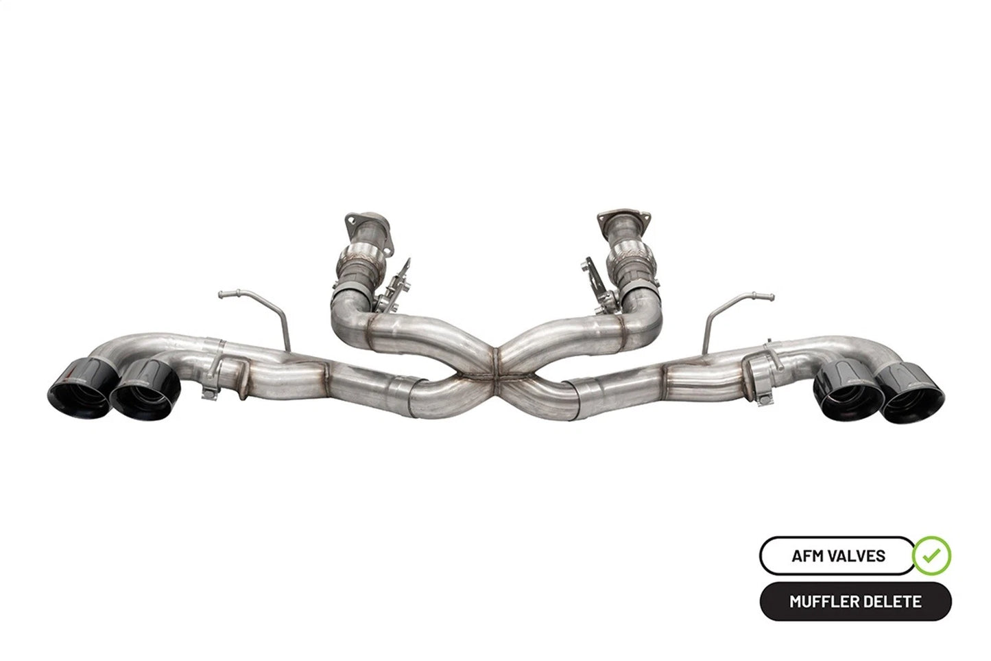 CORSA 3.0 in Cat-Back 4.5 in Pro-Series Tips | 2020-24 Corvette C8 (w/o Factory NPP) (21102, 21104)